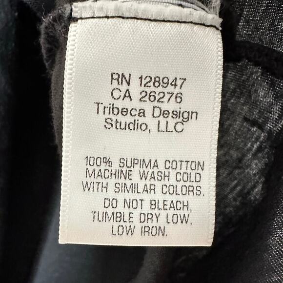 NWT Nili Lotan Muscle Tee Tank Women's Washed Black Size Small - Picture 5 of 5